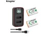 KingMa NP-BX1 Battery + Dual Slot USB LCD Charger Kit KingMa NP-BX1 Battery + Dual Slot USB LCD Charger Kit